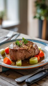 Tender Oven-Braised Chuck Steak Recipe - The Kitchen Everything