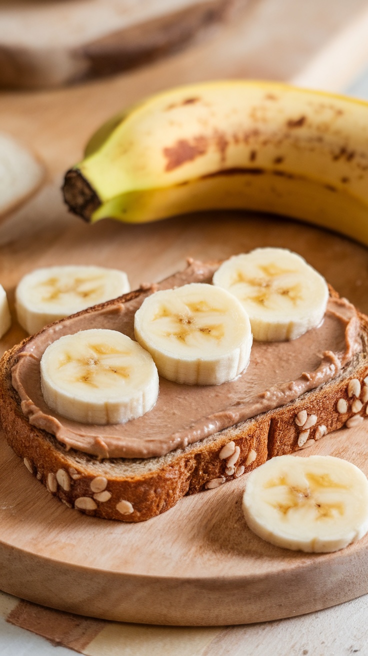 Nut Butter and Banana Toast