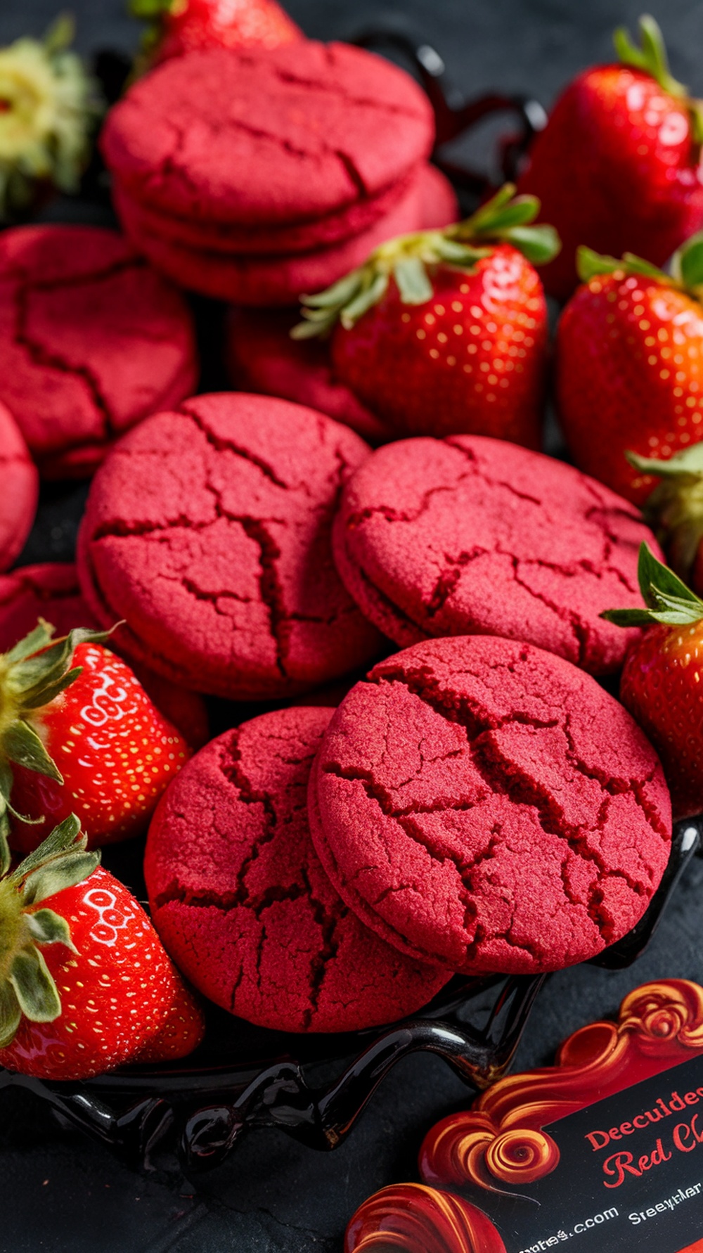 STRAWBERRY SUGAR COOKIES with SPARKLING STRAWBERRY SUGAR